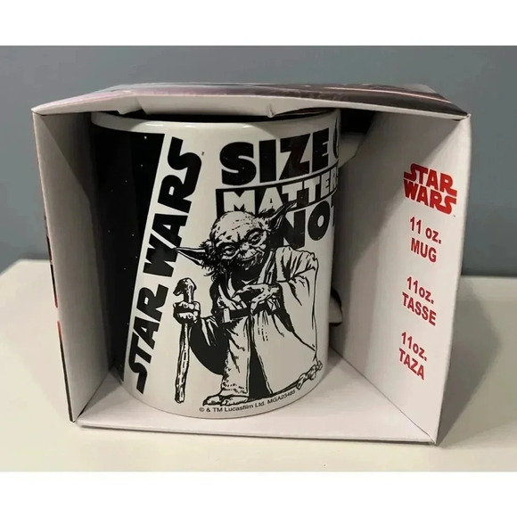 NIB Disney Star Wars Yoda Coffee Mug - 11 oz - Picture 6 of 7
